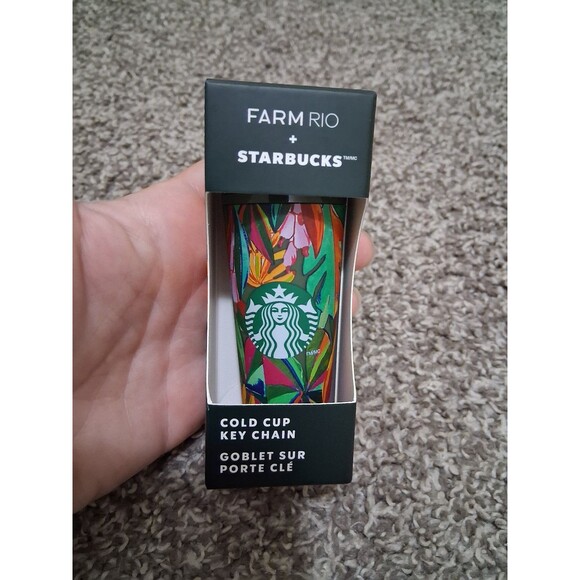 NEW! Starbucks x FARM Rio Cold Cup Keychain Bundle - Picture 2 of 6